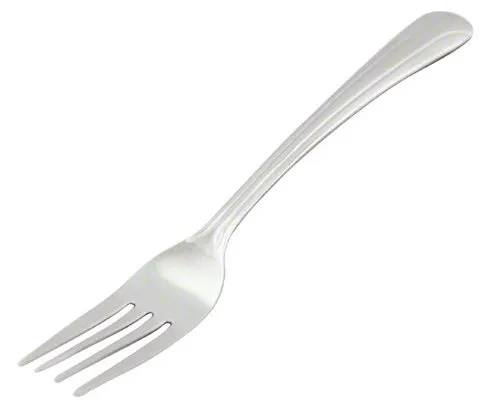 Update International DOM-15 - Dominion Series - 7.5" Chrome-Plated Dinner Fork