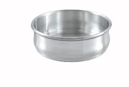 Winco ALDP-48 - Dough Pan 48oz Stackable 8" x 3" 