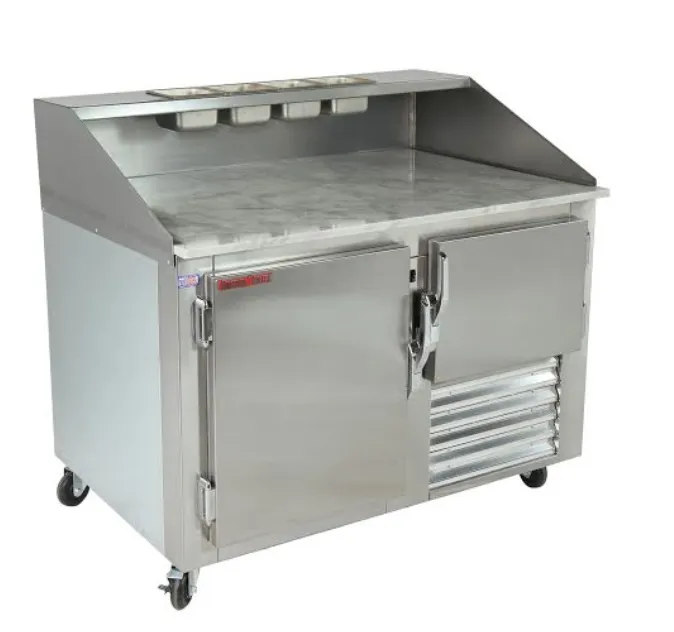 Universal Coolers MDR-4 - 48" Refrigerated Pizza Dough Retarder Table - Marble Top