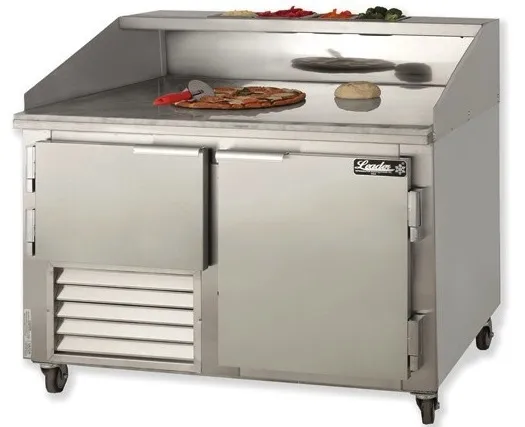 Leader DR48-M - 48" Refrigerated Pizza Dough Retarder Marble Top Table