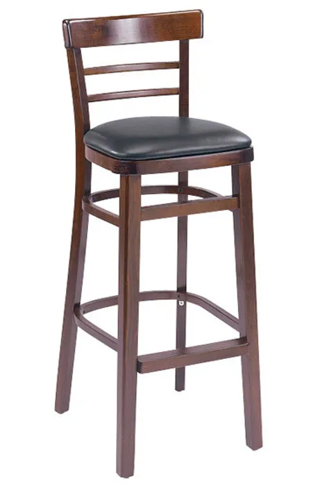 G & A Seating 1105-30 - Economy Wood Ladderback Bar Stool (12 per Case) 