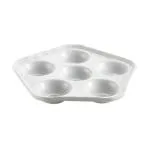 C.A.C. China ESD-5 Accessories Escargot Dish 5-1/2" - (3 Dozen per Case)