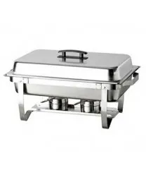 Update International ESFC-21 - 12" x 14" x 23" - Stainless Steel - Folding Chafer Dish