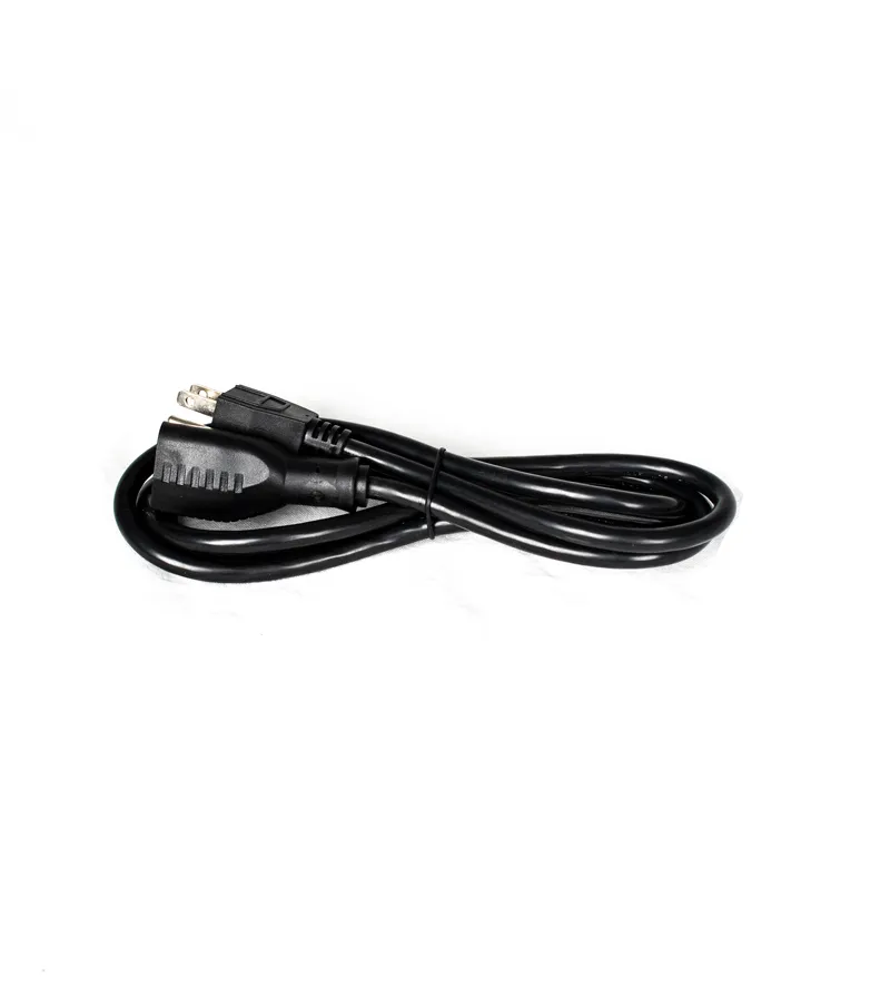 Universal Extension Cord - 6 Feet – Black - 6USNema