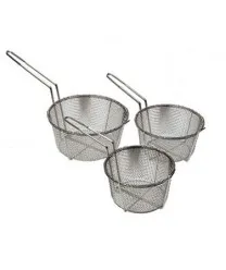 Update International FB-11 - 11.5" Round Wire Fry Basket