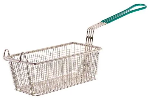 Update International FB-115PH - 11" x 5.38" Rectangular Wire Fry Basket