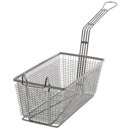 Update International FB-126 - 12.88" x 6.5" Rectangular Wire Fry Basket