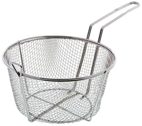 Update International FB-9 - 9.5" Round Wire Fry Basket