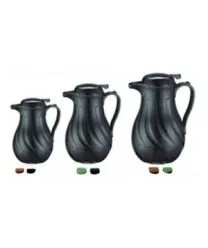 Update International FB3022/60 - 64 Oz - Insulated Black Swirl Carafe