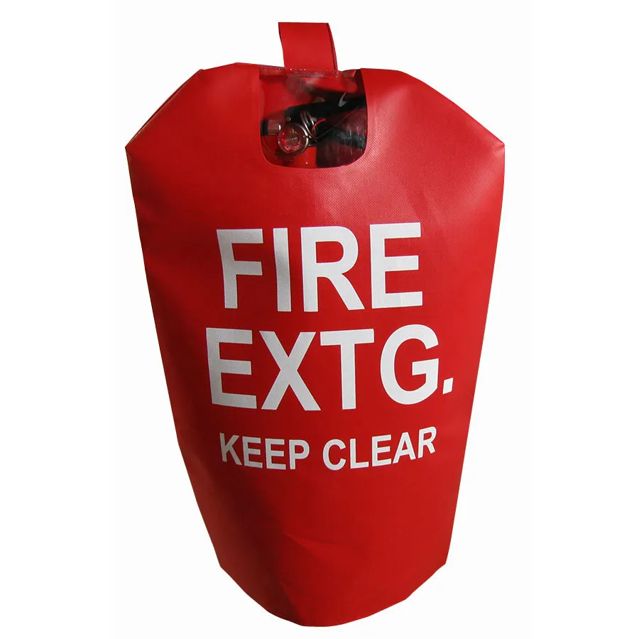 Universal  472I4104 - Fire Extinguisher Cover With Window 16" x 27" - Fits 15 to 30# Extinguishers