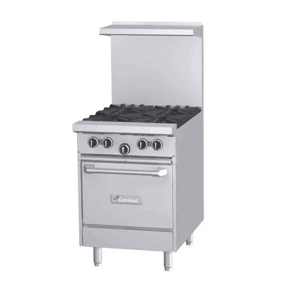 Garland G24-24S - Gas Range - (1) Storage Base - (1) 24" Griddle