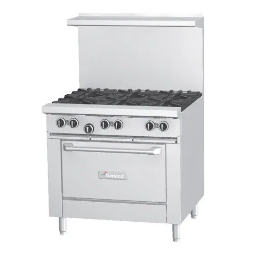 Garland G36-6R - 6 Burner Gas Range - (1) Standard Oven