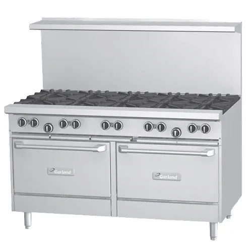 Garland G60-60RR - 10 Burner Gas Range - (2) Standard Ovens