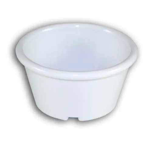 Winco RP-1W - Plain 1-1/2 oz. Ramekin, White 