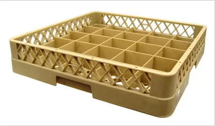 Universal 4" 25 Compartment Glass Rack [JSGR-25]