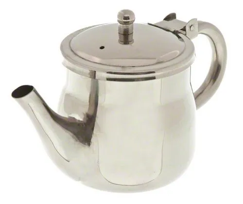 Update International GNS-10 - 3.63" x 3" x 6.63" - Stainless Steel - Gooseneck Teapot