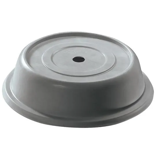 Cambro 100VS-191 - 10" Granite Gray Colored Versa Camcover Round Plate Cover (12 per Case) 