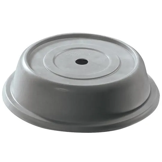 Cambro 1010VS-191 - 10 5/8" Granite Gray Colored Versa Camcover Round Plate Cover (12 per Case) 