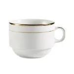 C.A.C. China GRY-23 - Golden Royal Coffee Cup 3-1/2" - (3 Dozen per Case)