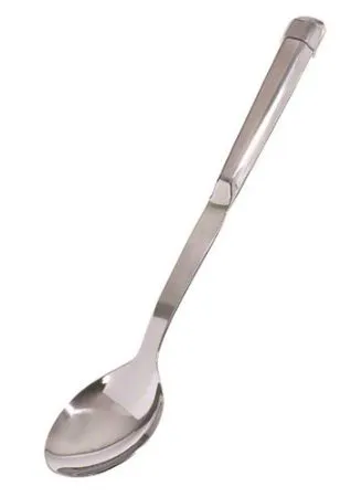 Update International HB-1/PH - 0.5" x 2.38" x 11.5" - Hollow Handle - Solid Serving Spoon