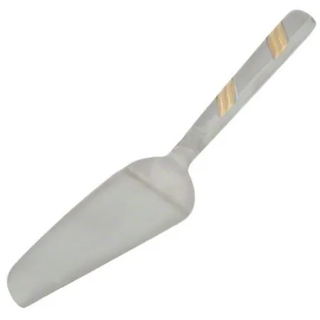 Update International HBG-5/PH - 10.75" Pastry Server w/Gold Accents