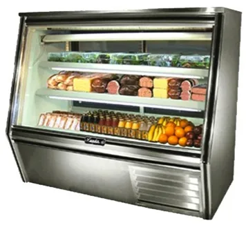 Leader HDL60F - 60" Refrigerated Double Duty Fish Display Case