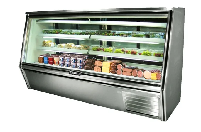 Leader HDL96 - 96" Double Duty Refrigerated Deli Display Case