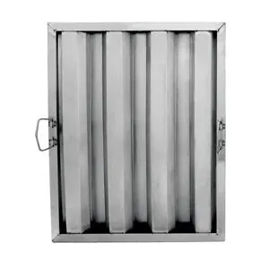 Update International HF-1620 - 1.54" x 19.5" x 15.5" - Stainless Stainless Steel - Hood Filter