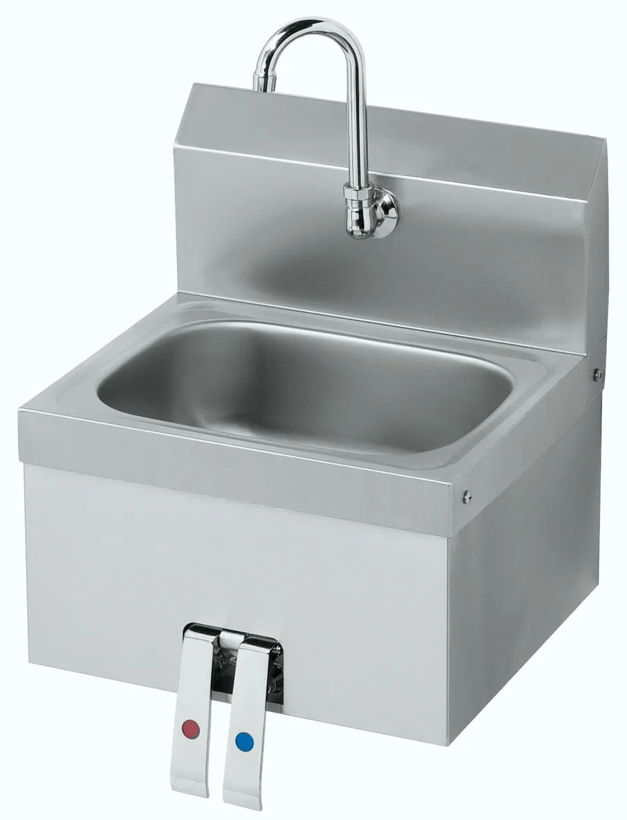 Krowne HS-15 - Hand Sink w/ Knee Valve - 16"