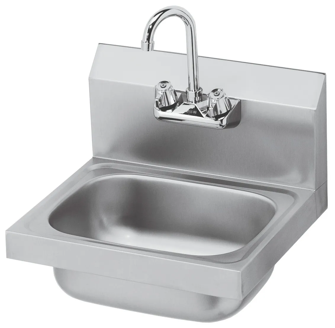 Krowne HS-2L - Wall Hung Hand Sink W/ Faucet - 16"