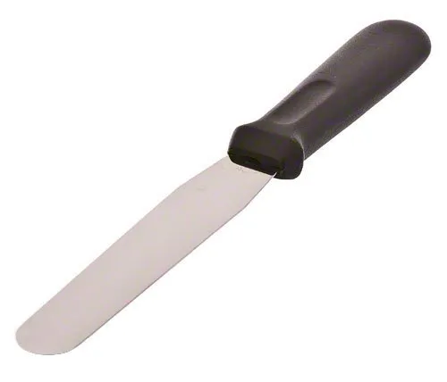 Update International ICS-6 - 0.5" x 1.13" x 11" - Stainless Steel - Icing Spatula