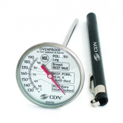 CDN IRM190 - Proaccurate Insta-Read Meat/Poultry Ovenproof Thermometer 