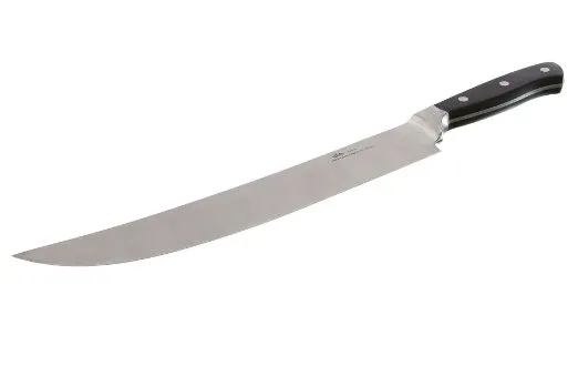 Update International KGE-10 - 1" x 2.13" x 16" - Stainless Steel - Forged Cimeter Knife