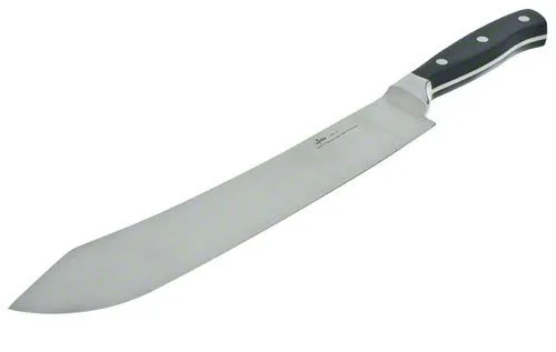 Update International KGE-11 - 1" x 2.13" x 16.38" - Stainless Steel - Forged Butcher Knife