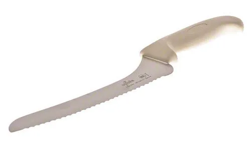 Update International KP-05 - 9" German Steel Offset Bread Knife