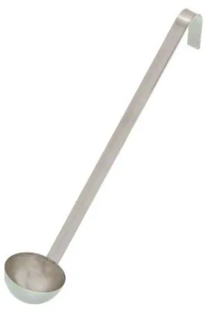 Update International L-10 - 2" x 2" x 11" - Heavy Duty - 2-Piece Stainless Steel - Ladle