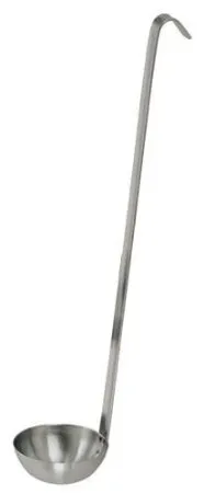 Update International L-15 - 1.5 Oz - Heavy Duty 2-Piece Stainless Steel Ladle