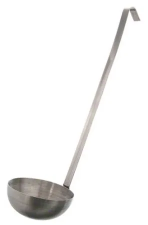 Update International L-160 - 16 Oz - Heavy Duty 2-Piece Stainless Steel Ladle