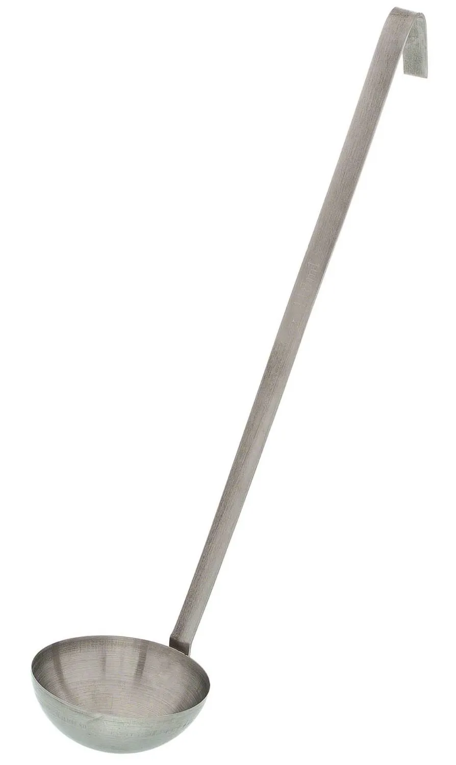 Update International L-40 - 2.99" x 2.99" x 14.5" - Heavy Duty - 2-Piece Stainless Steel - Ladle