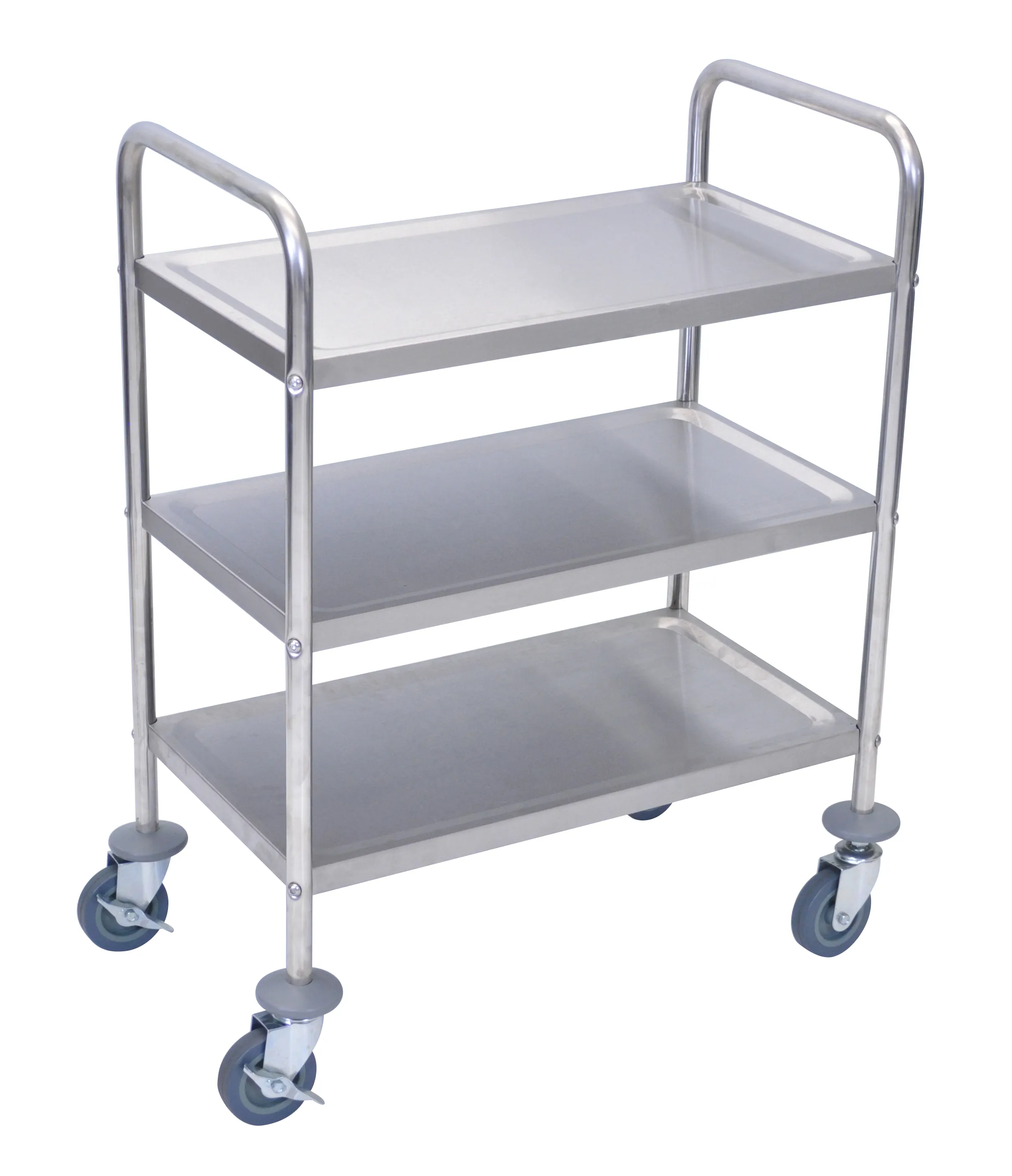 Luxor L100S3 - Stainless Steel Cart - 3 Shelves