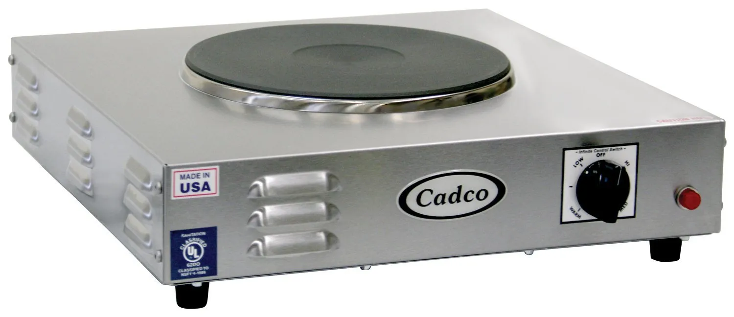 Cadco - LKR-220 - Large Cast Iron Heavy Duty Range - 9"