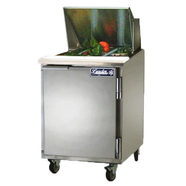 Leader LM27 - 27" Refrigerated Sandwich / Salad Prep Table