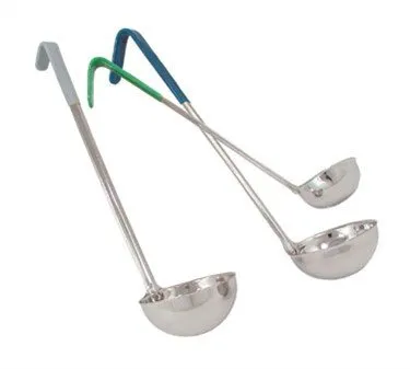 Update International LOC-120 - 12 Oz - Ladle w/Grey PVC Handle