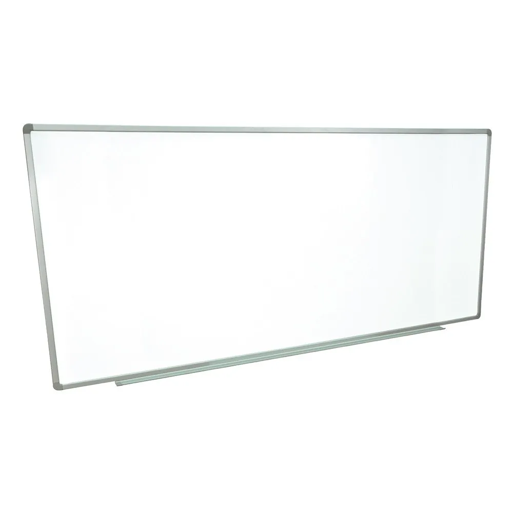 Luxor WB9640W - Wall-Mounted Magnetic Whiteboard with Aluminum Frame