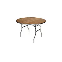 Maywood MP30RDFLD-CAE - Standard Series Plywood Table w/ Aluminum Edge 30" 