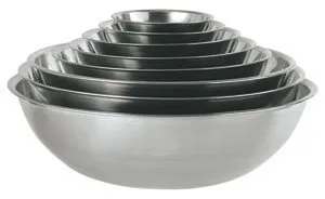 Update International MB-1300HD - 4.38" x 15.44" x 15.44" - Stainless Steel - Heavy Duty - Mixing Bowl