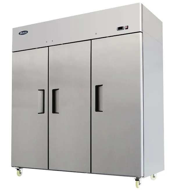 Atosa MBF8003 - 78" Reach In Freezer - 3 Doors - Top Mount