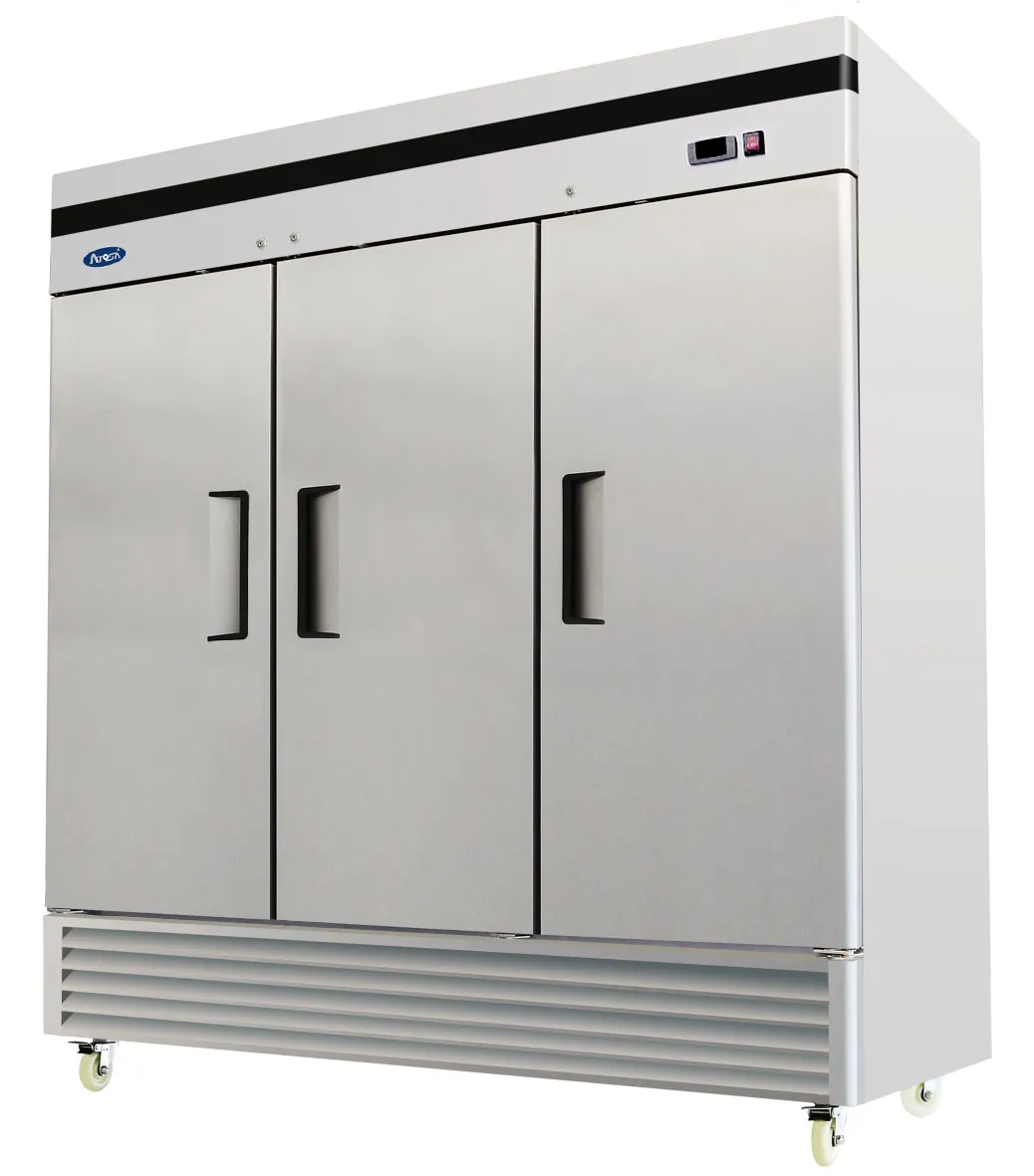 Atosa MBF8504 - 82" Reach In Freezer - 3 Doors