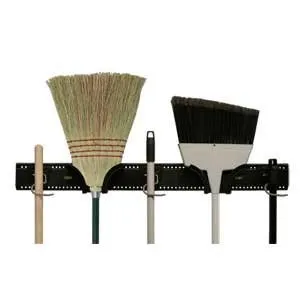 Update International MBR-36 - 1" x 4.72" x 36" - Mop/Broom Rack 