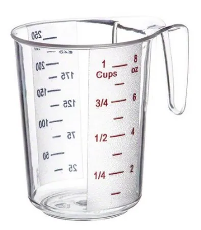 Update International MEA-25PC - 1 Cup - Dry PC Measuring Cup